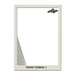 1990 Leaf Baseball Blank Template