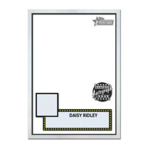 2001 Topps Heritage Auto Blank Template