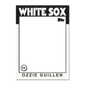 1986 Topps Baseball Blank Template