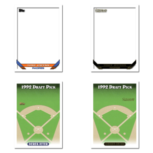 1993 Topps Baseball Blank Template