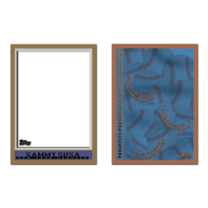 1998 Topps Baseball Blank Template