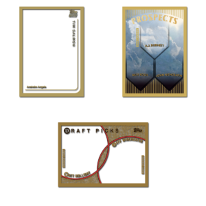 1999 Topps Baseball Blank Template