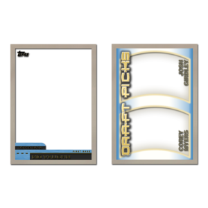 2000 Topps Baseball Blank Template